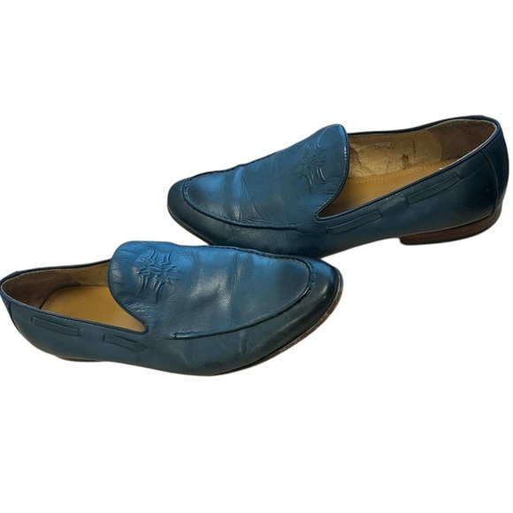 Alberto Bruno size 11.5 unreal vintage “insect” soft Italian men’s loafers - Picture 3 of 13